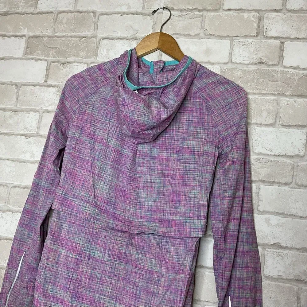 Ivivva Girls Space Dye Lightweight Performance Jacket Size 12